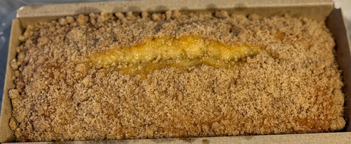 Brooklyn Original Apple Crumb Pound Cake Loaf 14/oz Made daily